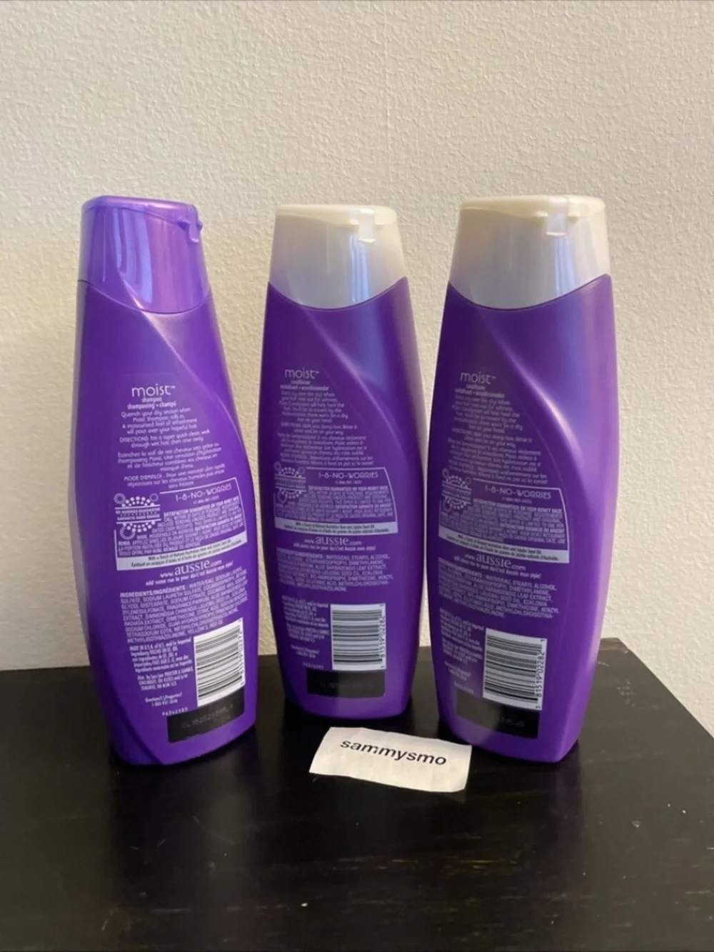 Aussie Moist Shampoo & conditioner 13.5 oz x3 Discontinued